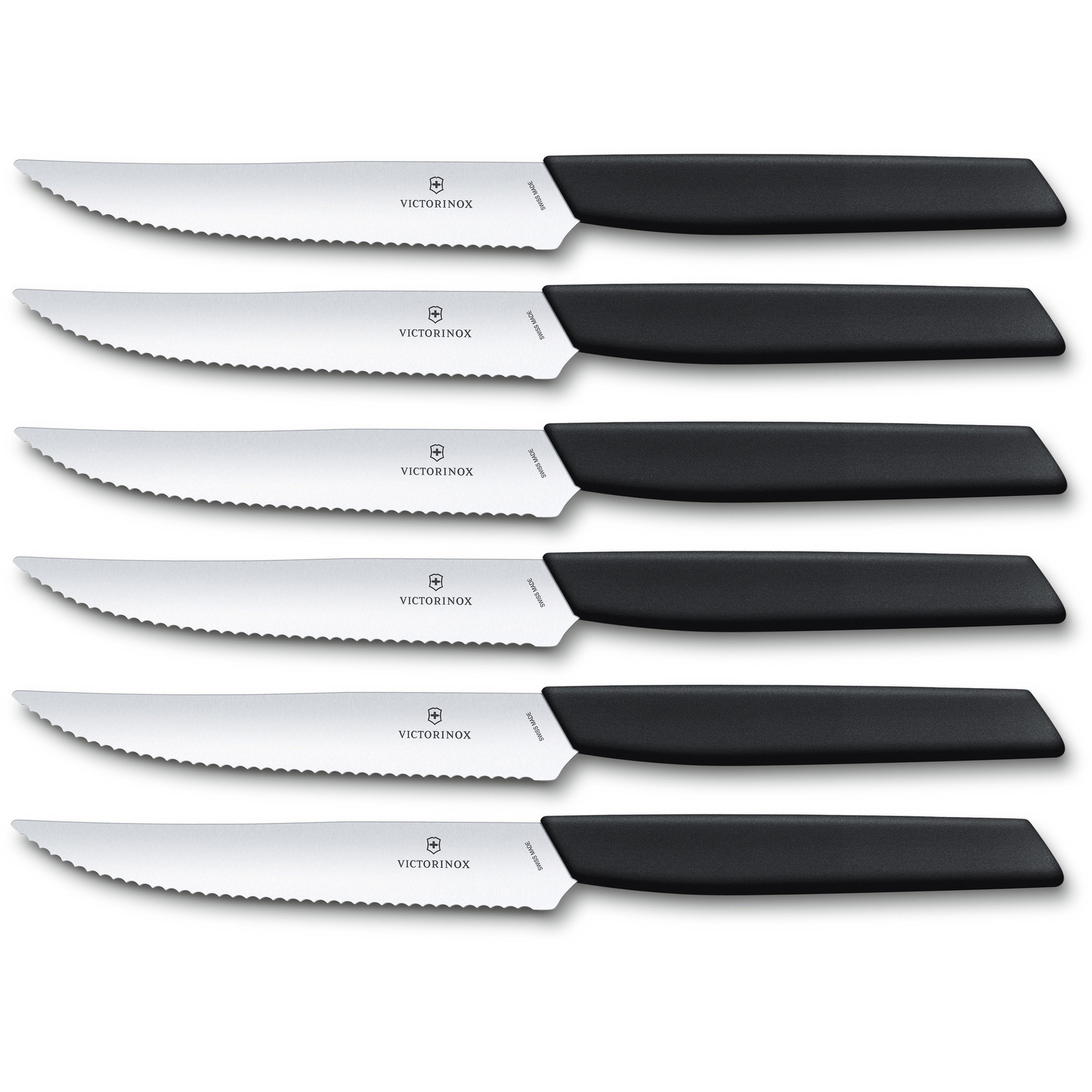 Victorinox Swiss Modern 6.9003.12W steak knife 12 cm, black