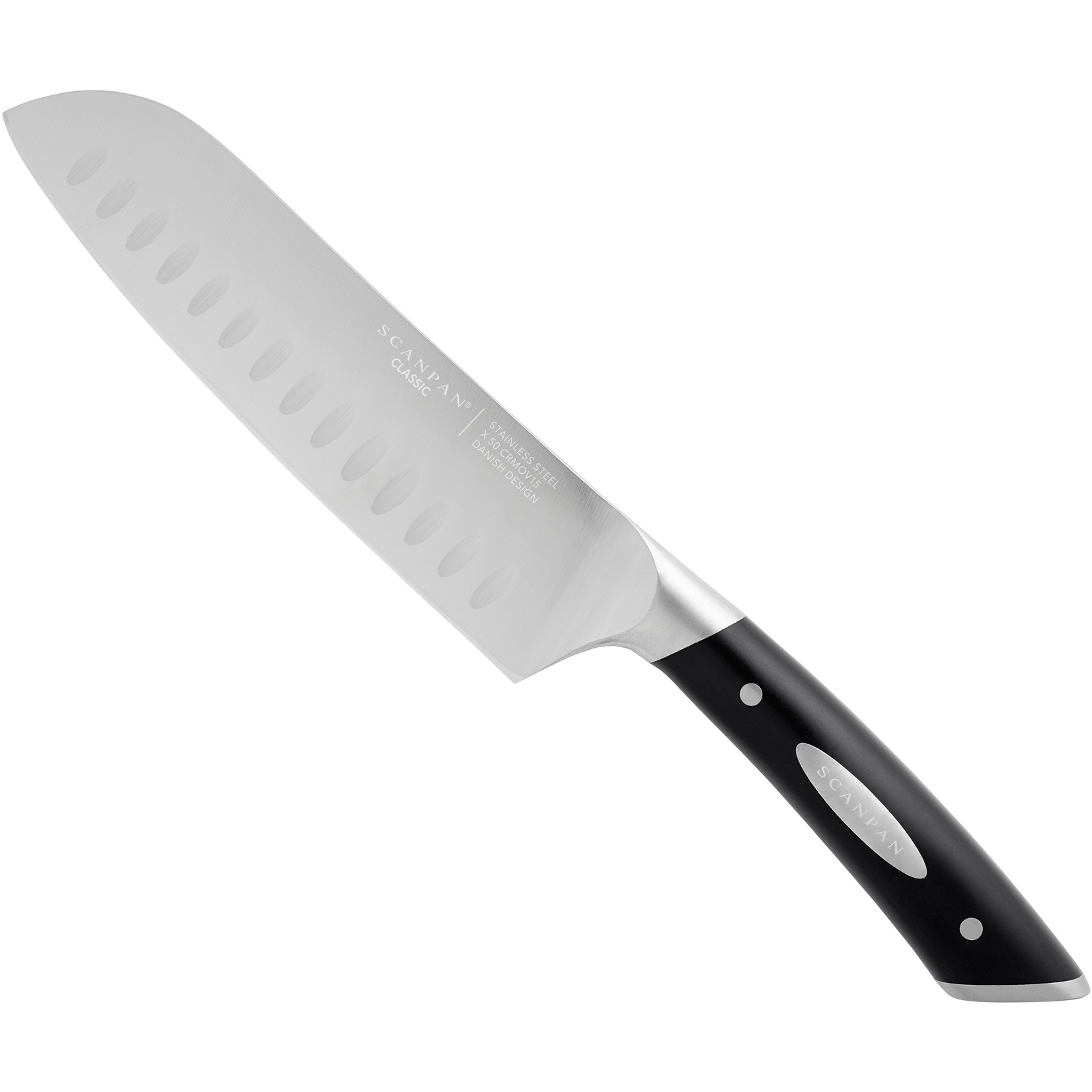 Scanpan Scanpan Classic santokumes 18cm, met kuiltjes