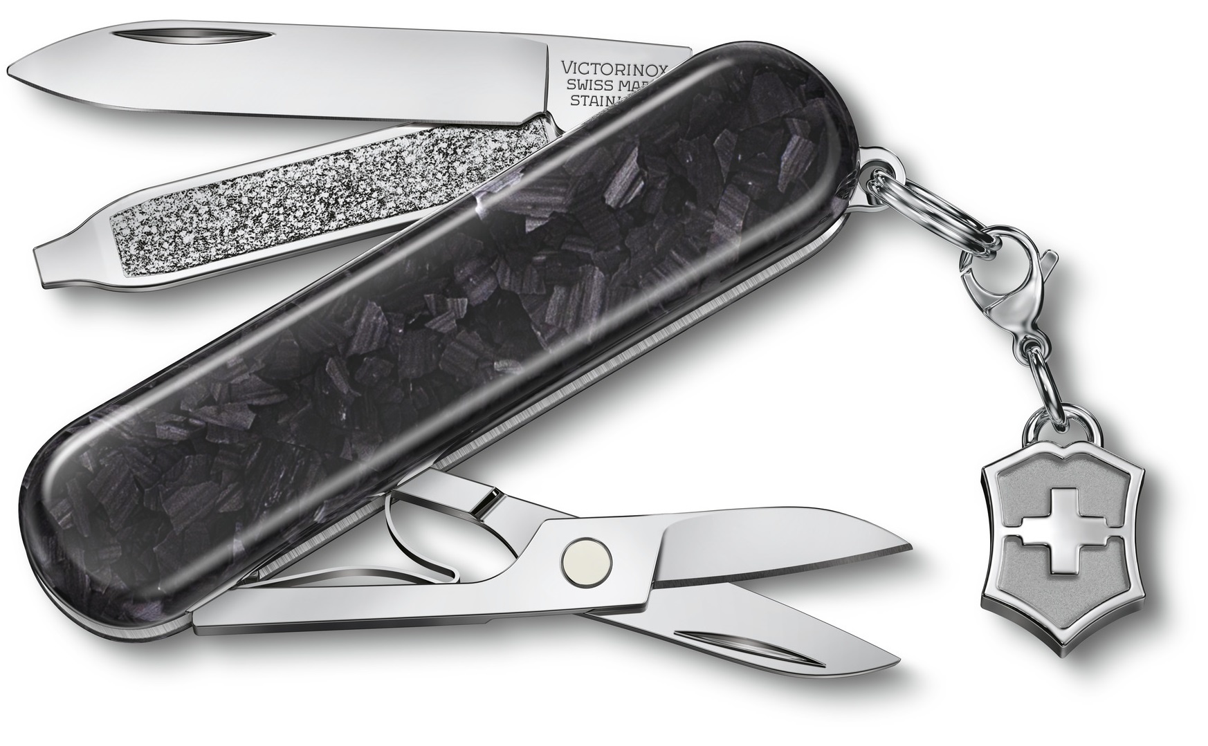 Victorinox Classic Brilliant carbon limited edition kopen