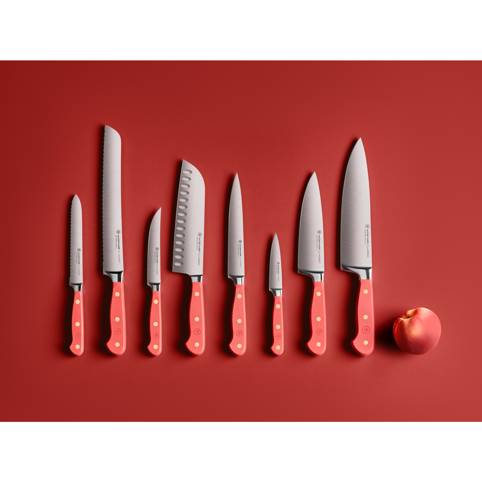 Wusthof Wusthof Classic santoku 17 cm, coral peach