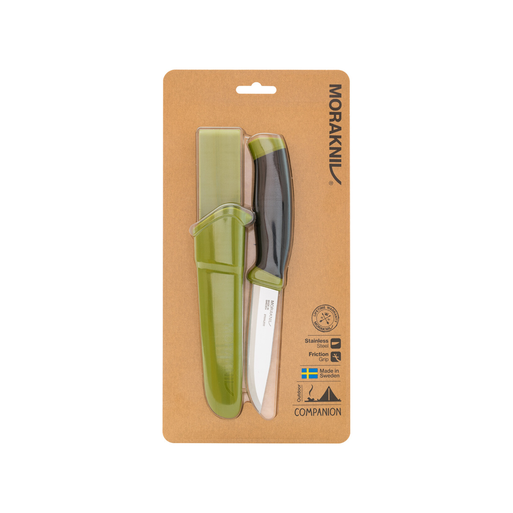 Mora of Sweden Morakniv Companion Olive Green Clampack