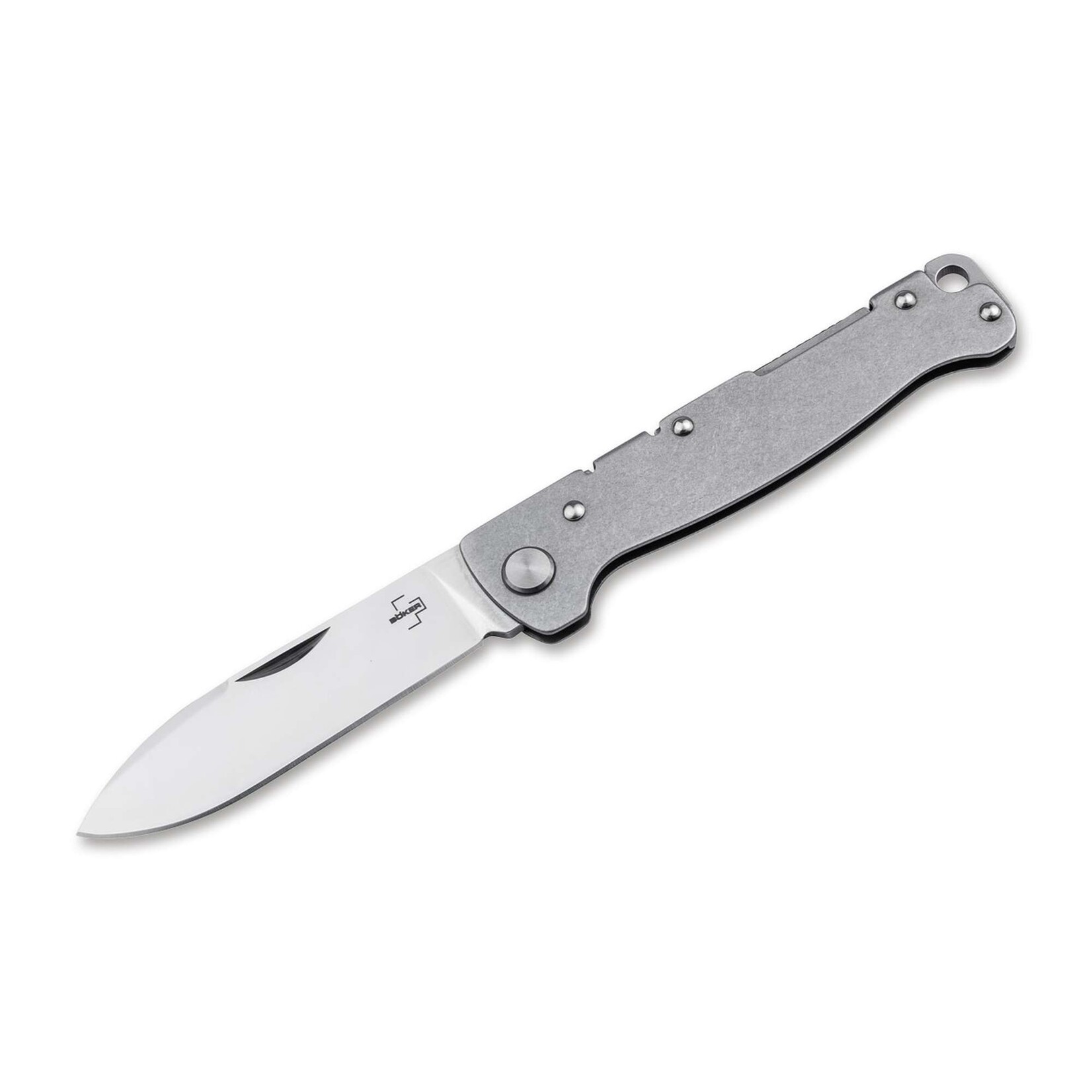 Böker Plus Böker Plus Atlas backlock, droppoint, stonewash