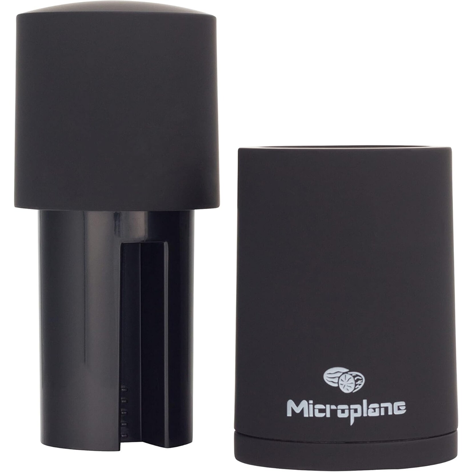Microplane Microplane nootmuskaatmolen geschenkset, zwart