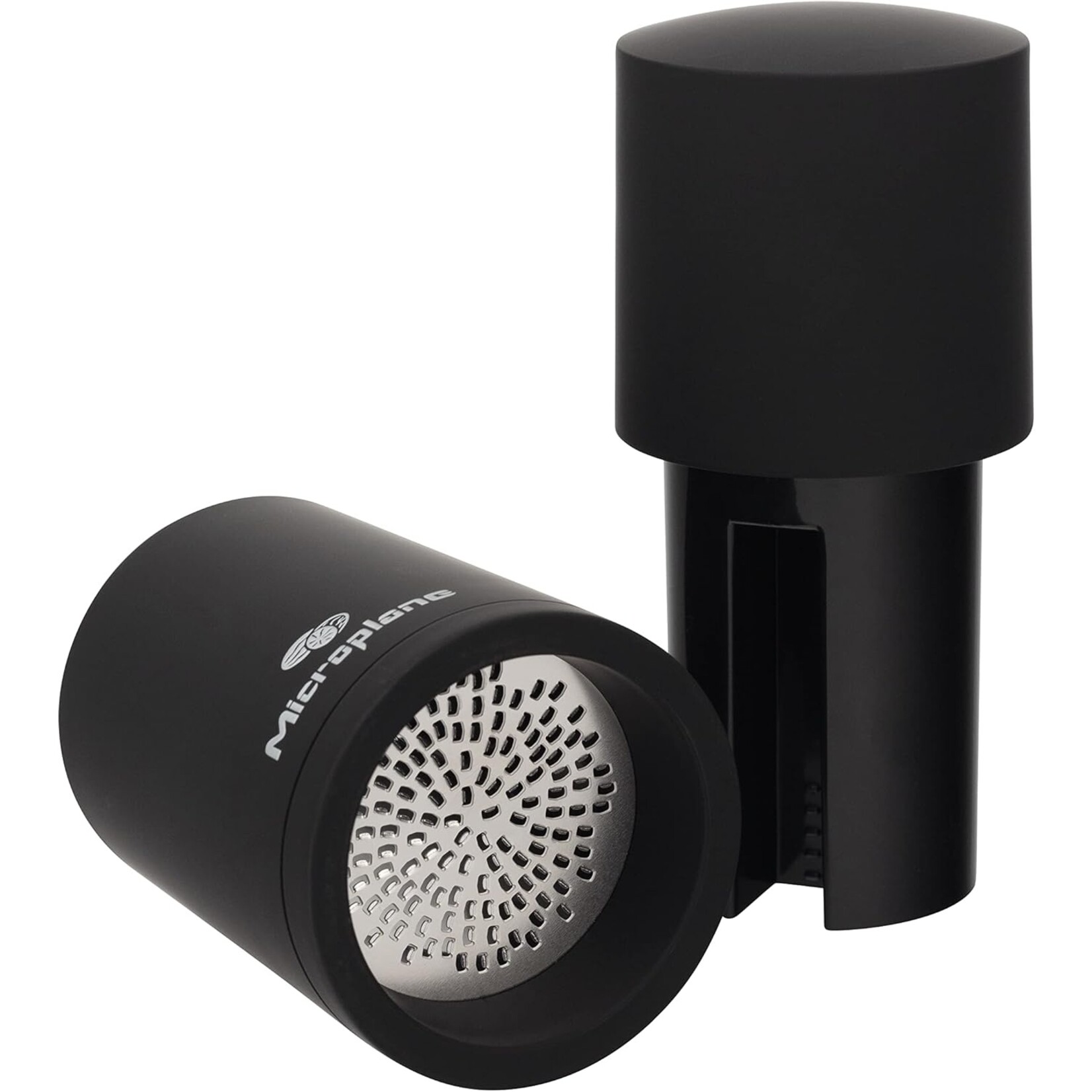 Microplane Microplane nootmuskaatmolen geschenkset, zwart
