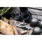 Forge de laguiole sommeliermes kurkentrekker Hoorn zwart