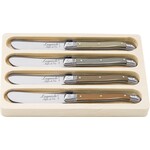 Laguiole Style de Vie Premium Line botermessenset 4-delig treasure