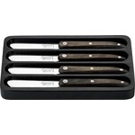 Laguiole Style de Vie Innovation Line Botermessen (set van 4) grijs