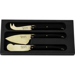 Laguiole Style de Vie Prestige Line kaasmessenset 3-delig goud