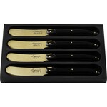 Laguiole Style de Vie Prestige Line botermes 4-delig goud