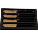 Laguiole Style de Vie Prestige Line botermes 4-delig koper
