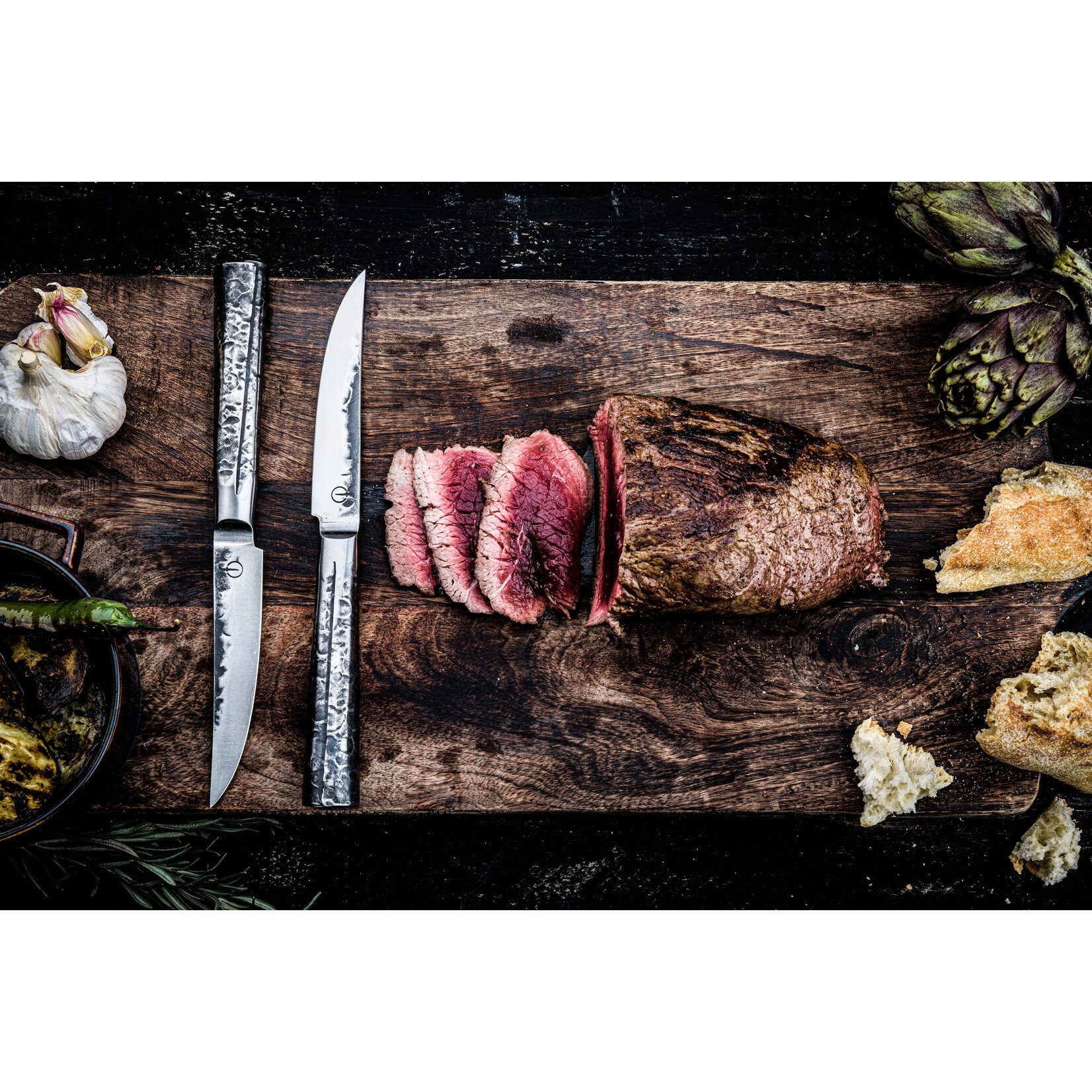 Forged Forged Intense steakmessenset 4-delig