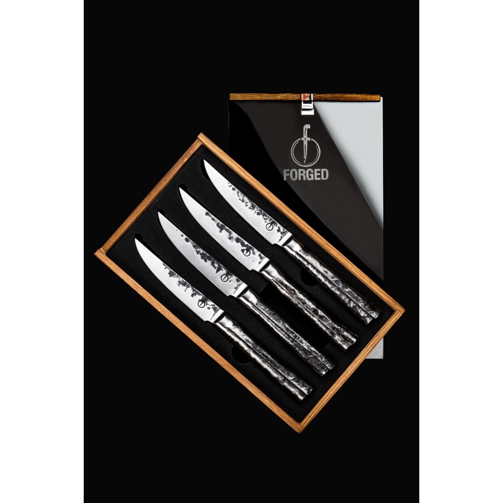 Forged Forged Intense steakmessenset 4-delig