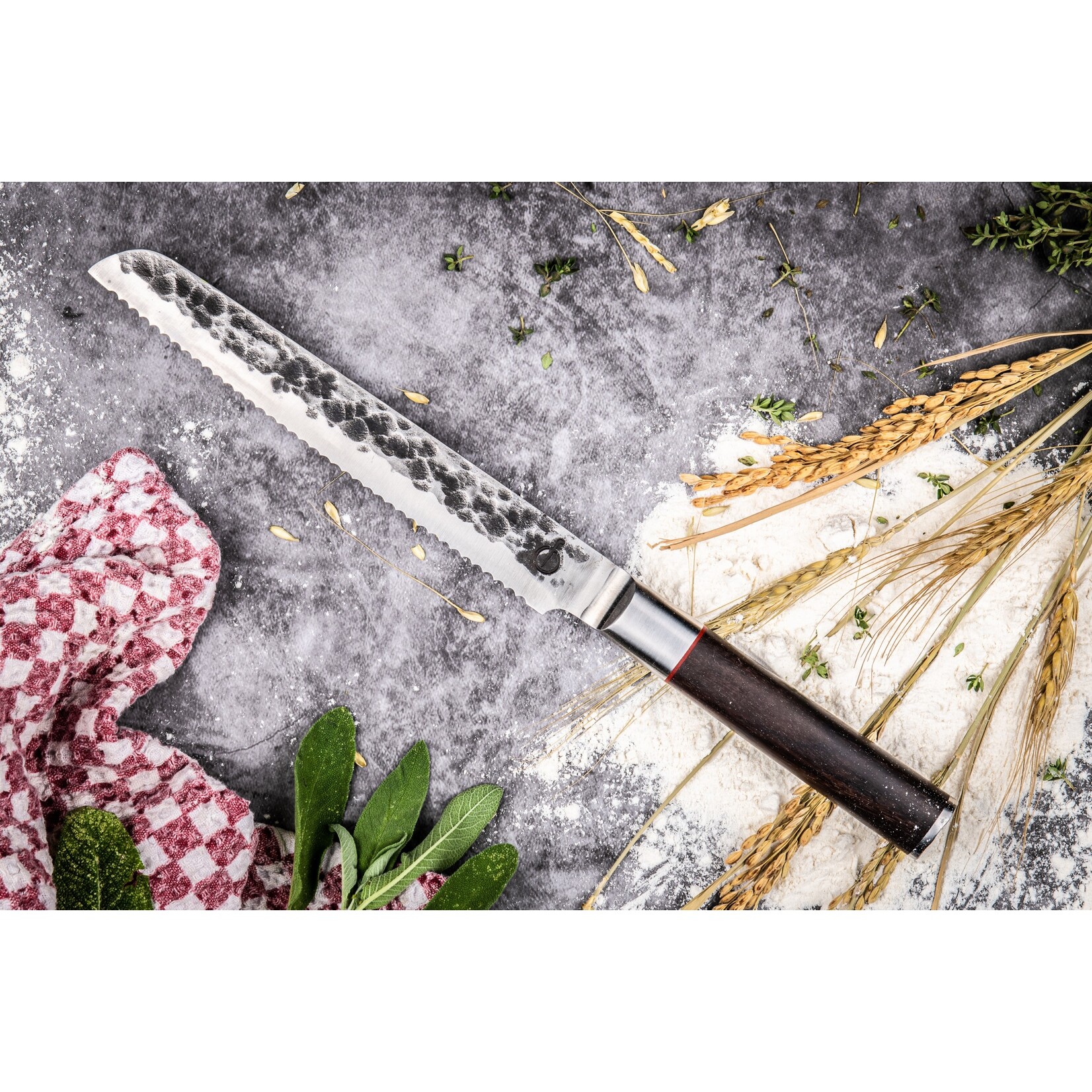 Forged Forged Sebra broodmes 20cm