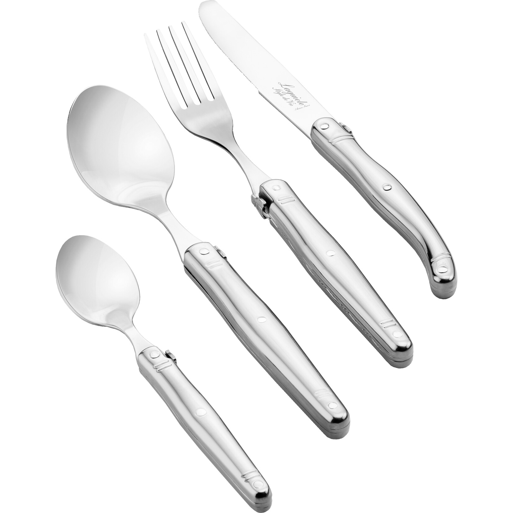 Laguiole Style de Vie Laguiole Style de Vie Premium Line bestekset 24-delig, rvs