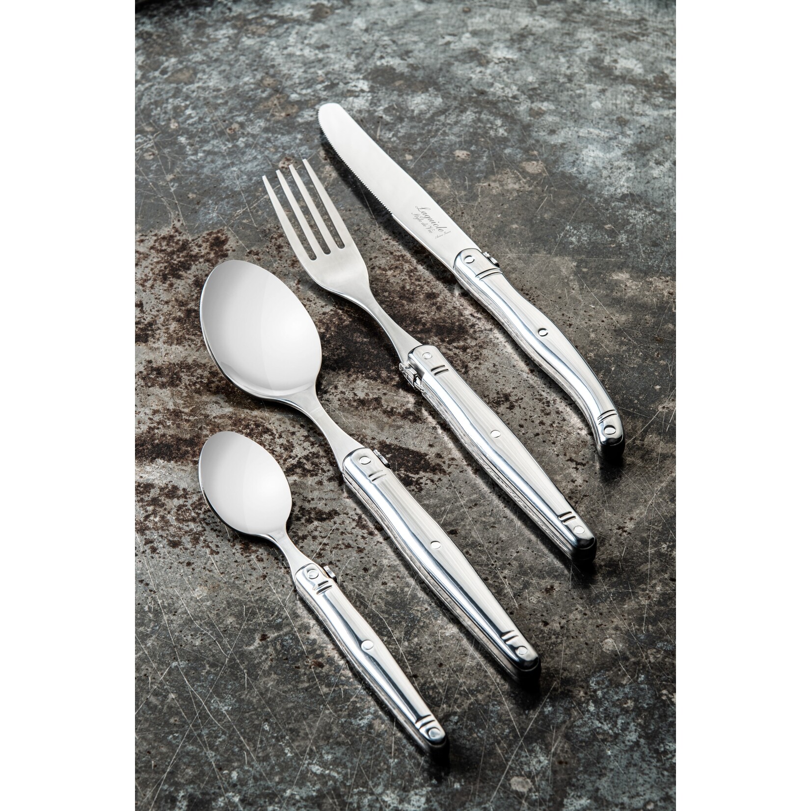 Laguiole Style de Vie Laguiole Style de Vie Premium Line bestekset 24-delig, rvs