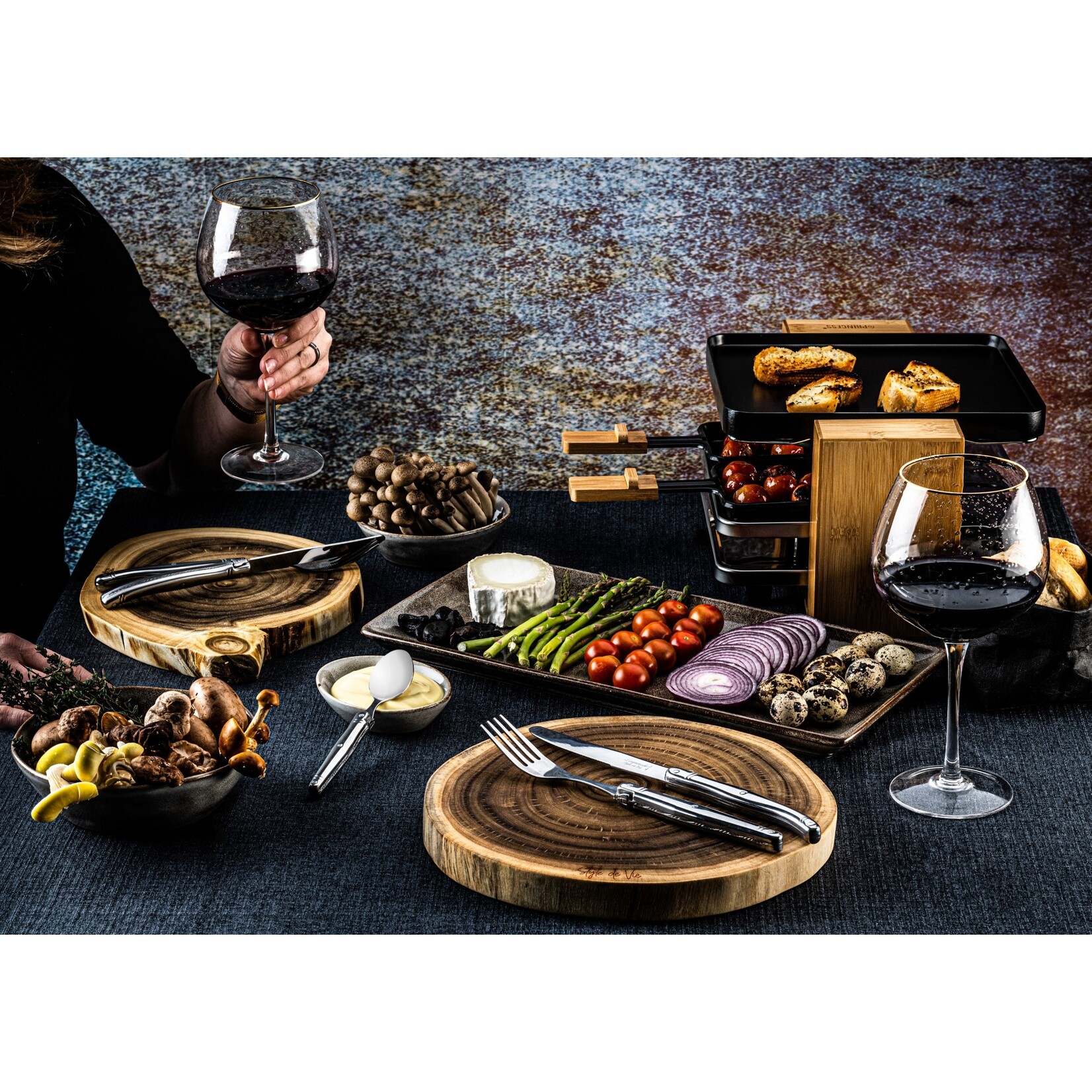 Laguiole Style de Vie Laguiole Style de Vie Premium Line bestekset 24-delig, rvs