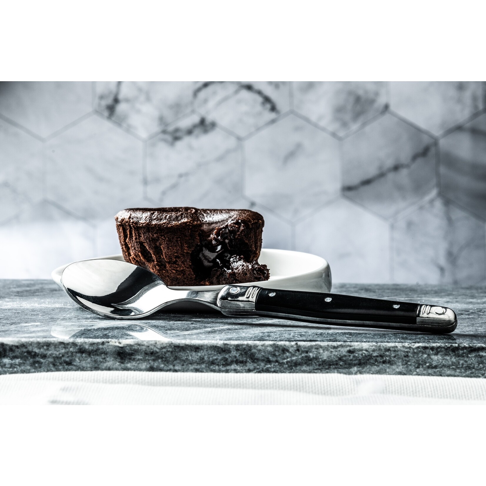 Laguiole Style de Vie Laguiole Style de Vie Premium Line bestekset 24-delig, zwart