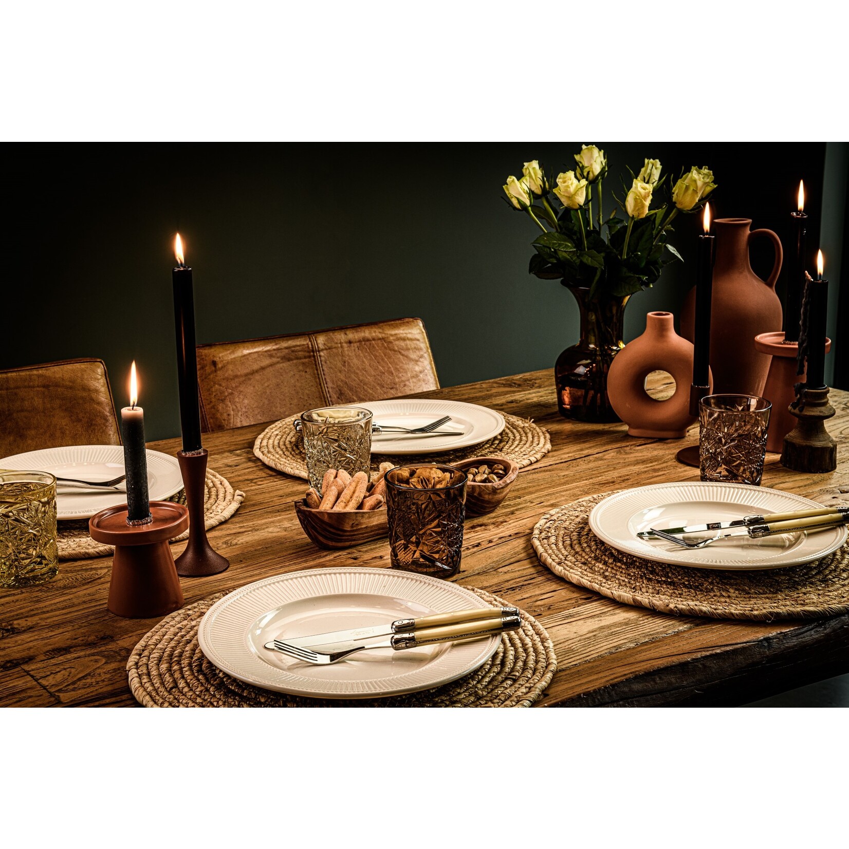 Laguiole Style de Vie Laguiole Style de Vie Premium Line bestekset 24-delig, parelmoer
