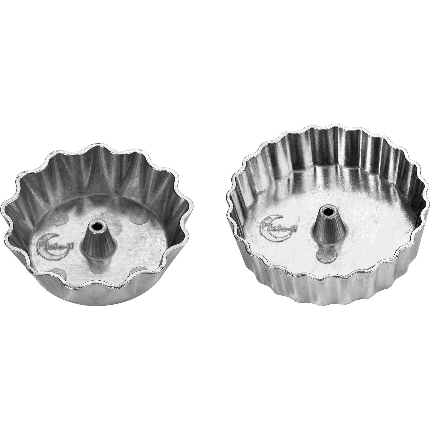 Plate-it Plate-it buñuelos rosettes opzetstuk, Tartelettes, 2-delige set