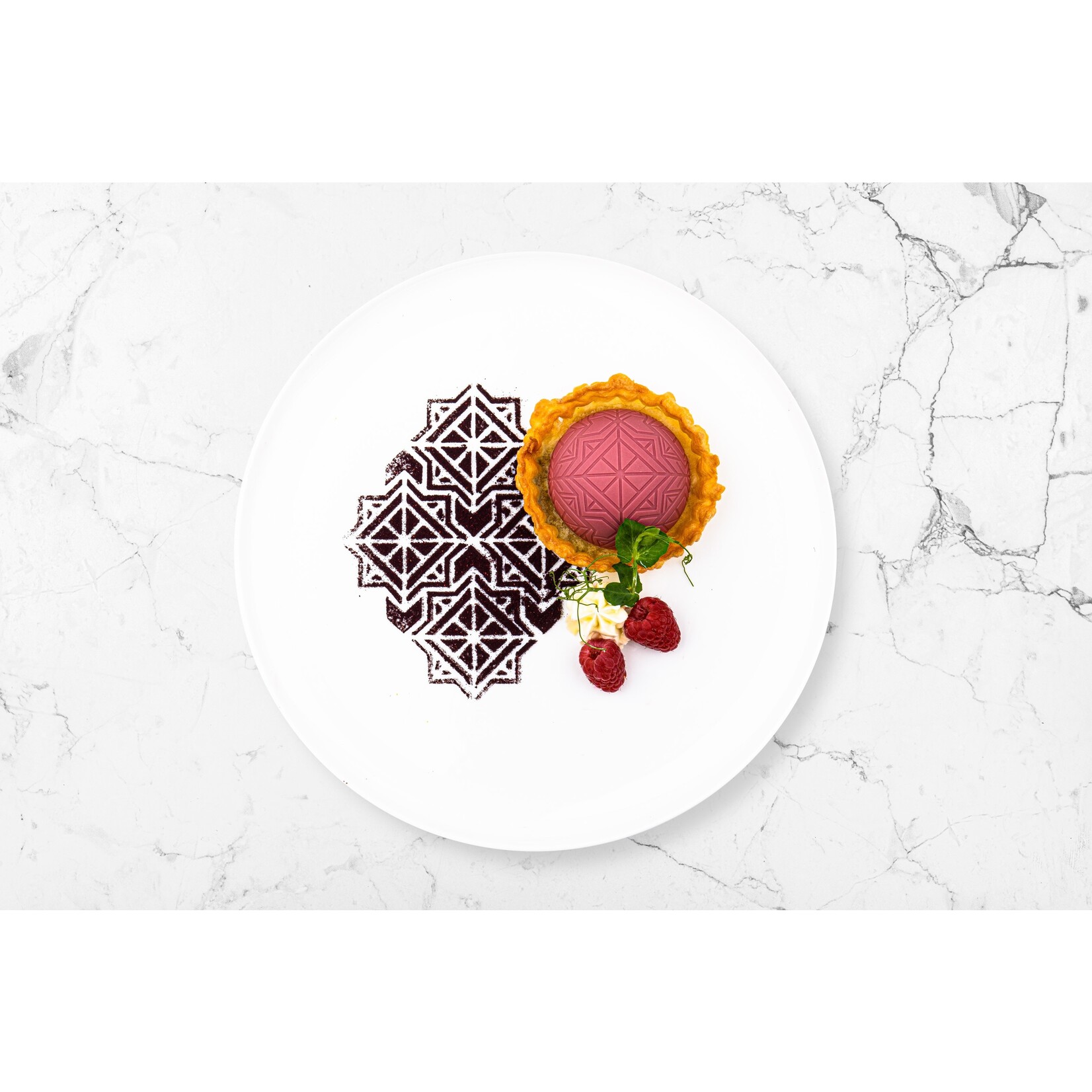Plate-it Plate-it buñuelos rosettes opzetstuk, Tartelettes, 2-delige set