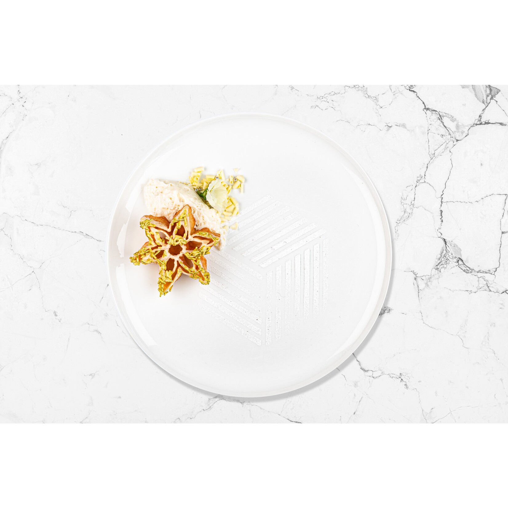 Plate-it Plate-it buñuelos rosettes opzetstuk, Flower Power, 2-delige set
