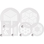 Plate-it PP Stencils Hexagon