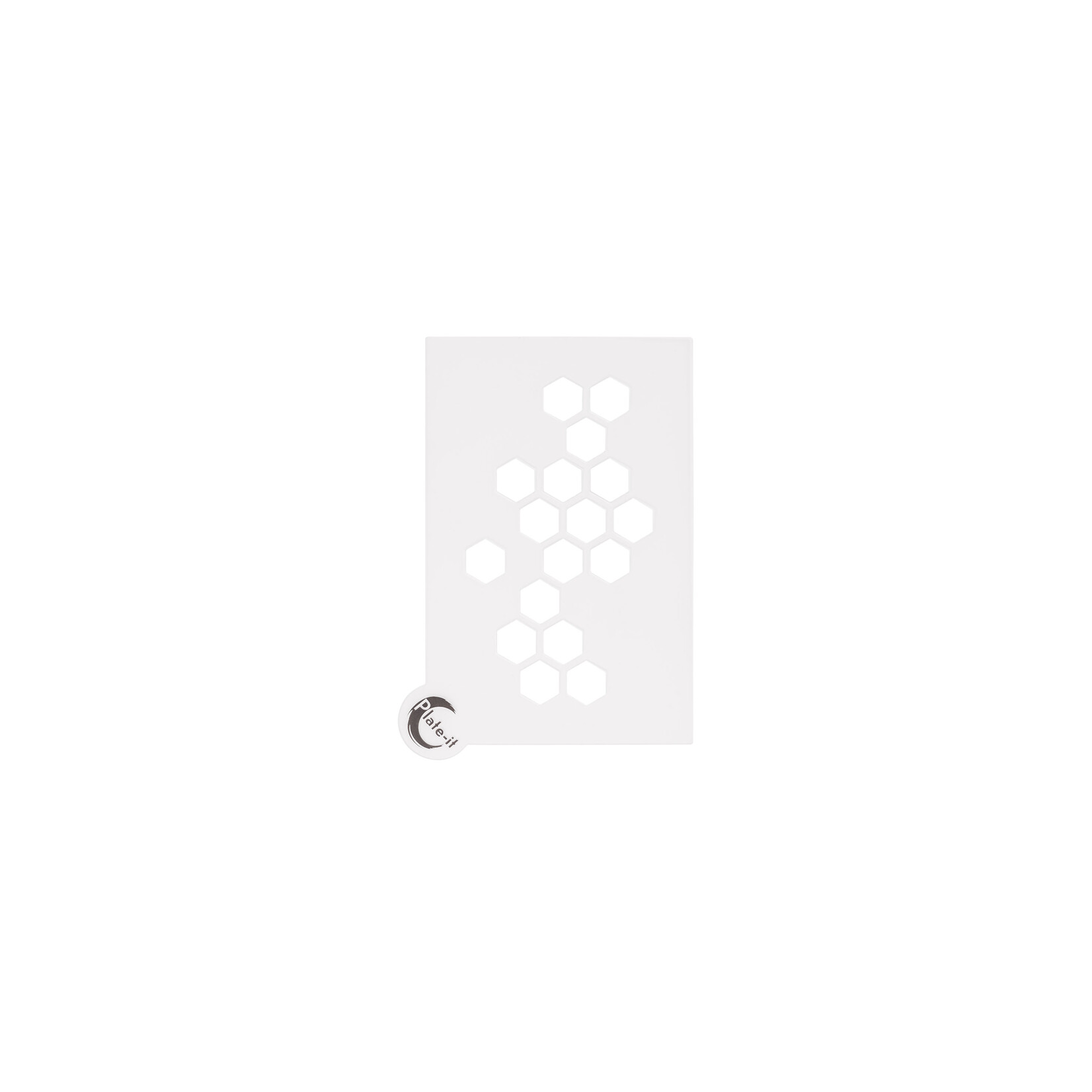 Plate-it Plate-it PP Stencils Hexagon