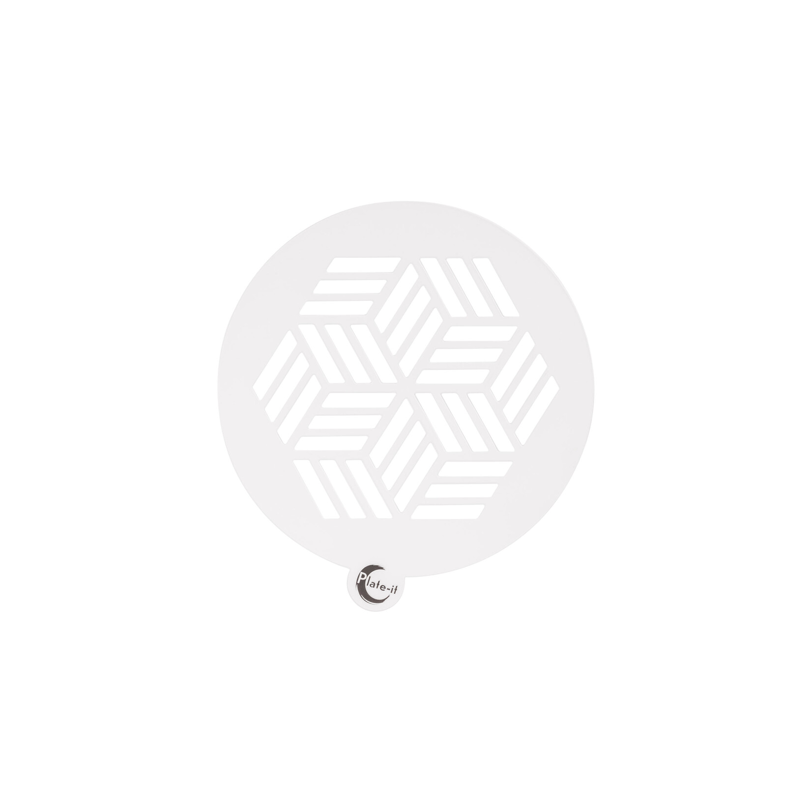 Plate-it Plate-it PP Stencils Hexagon