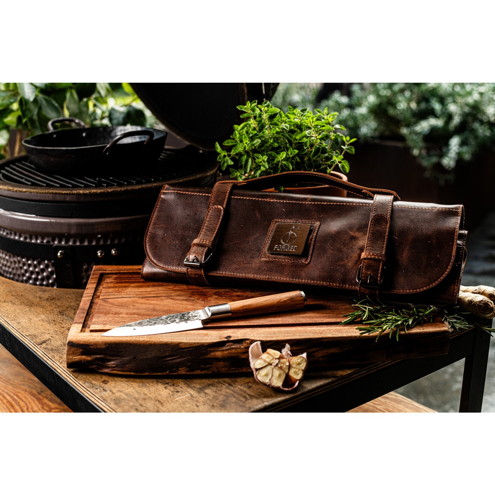 Forged Essentials messenmap 11 vaks, rundleer
