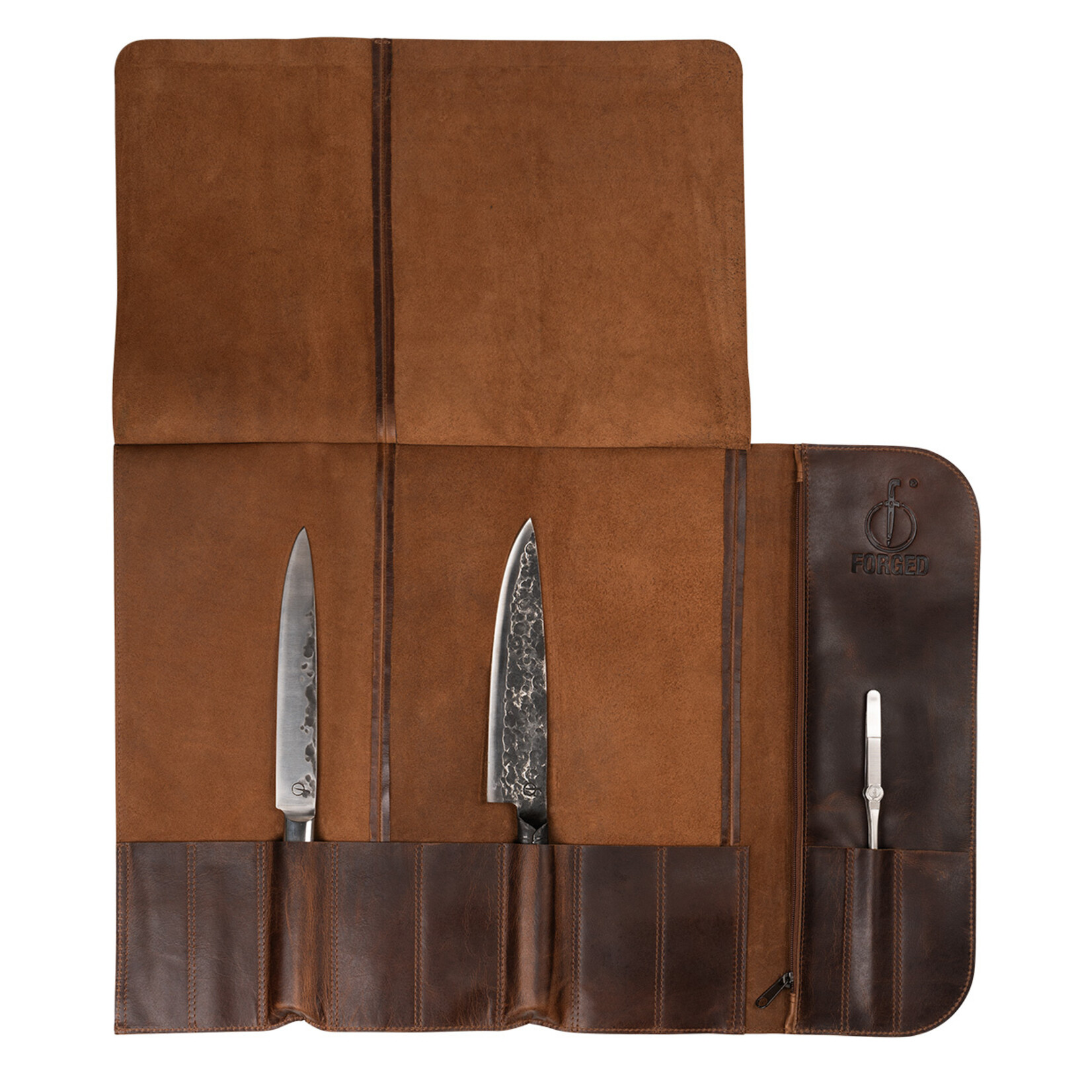 Forged Essentials messenmap 11 vaks, rundleer