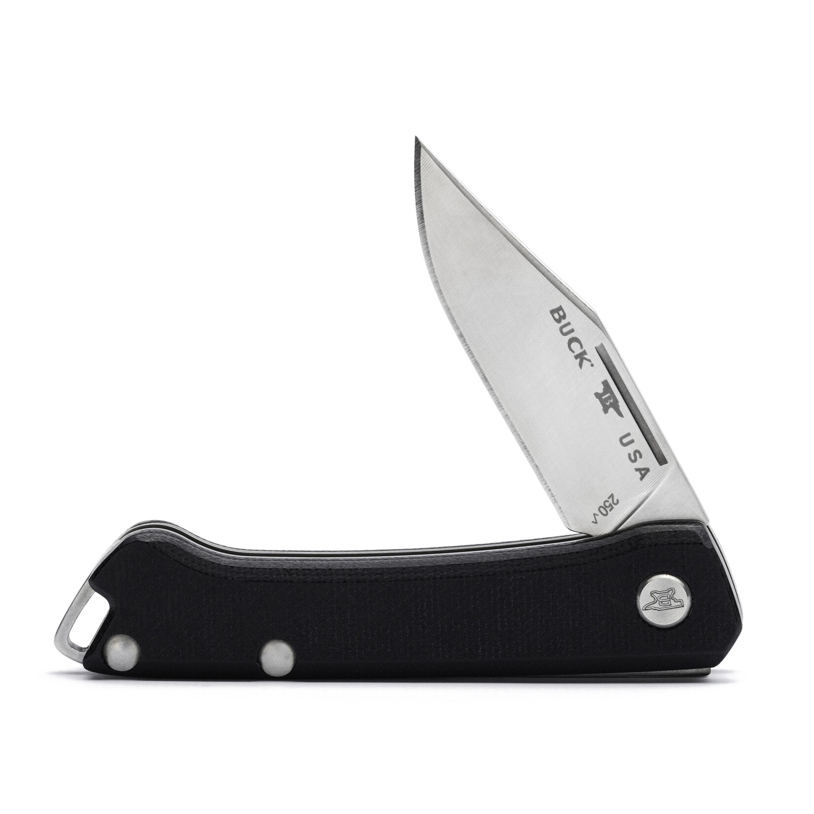 Buck Buck Saunter Black Clip Point
