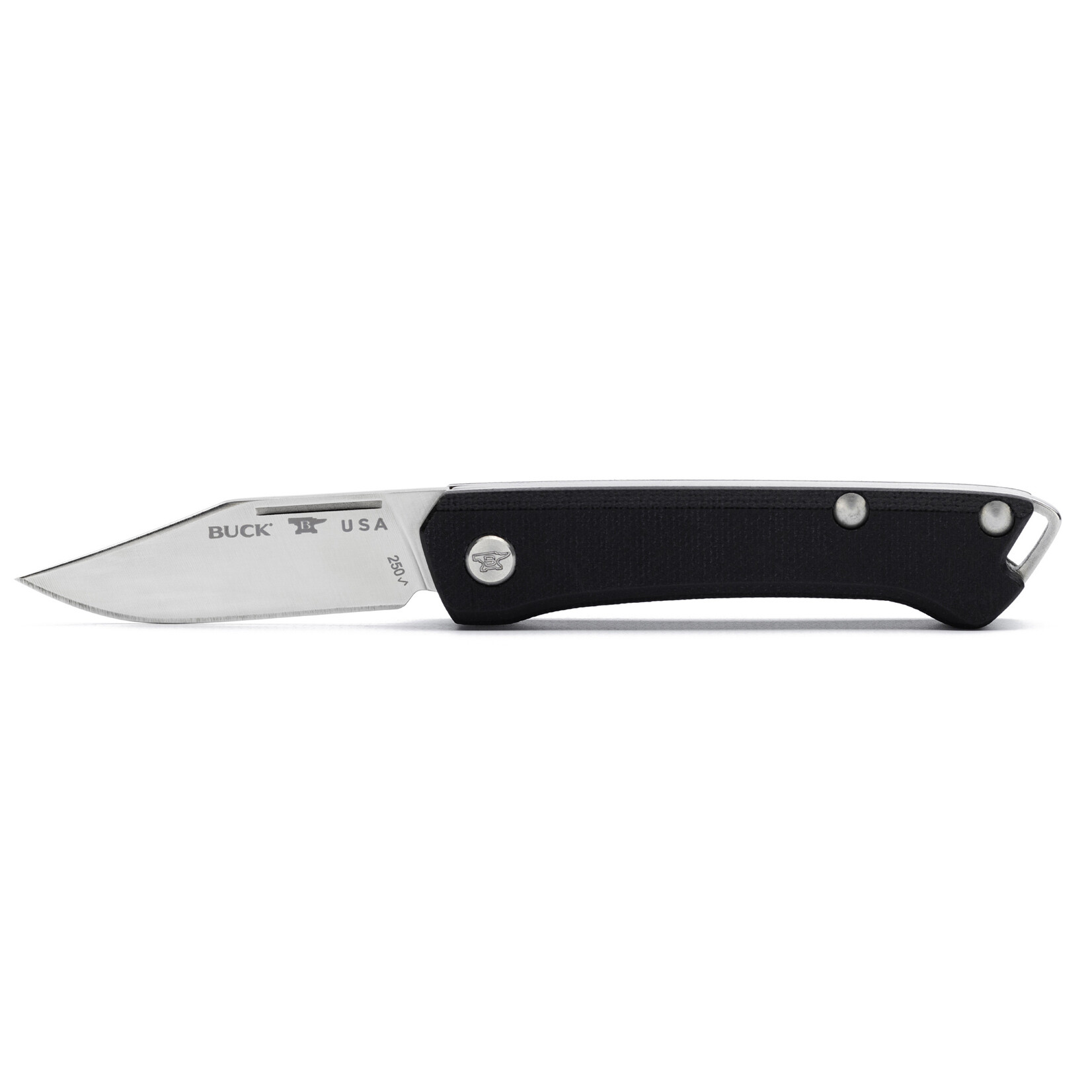 Buck Buck Saunter Black Clip Point
