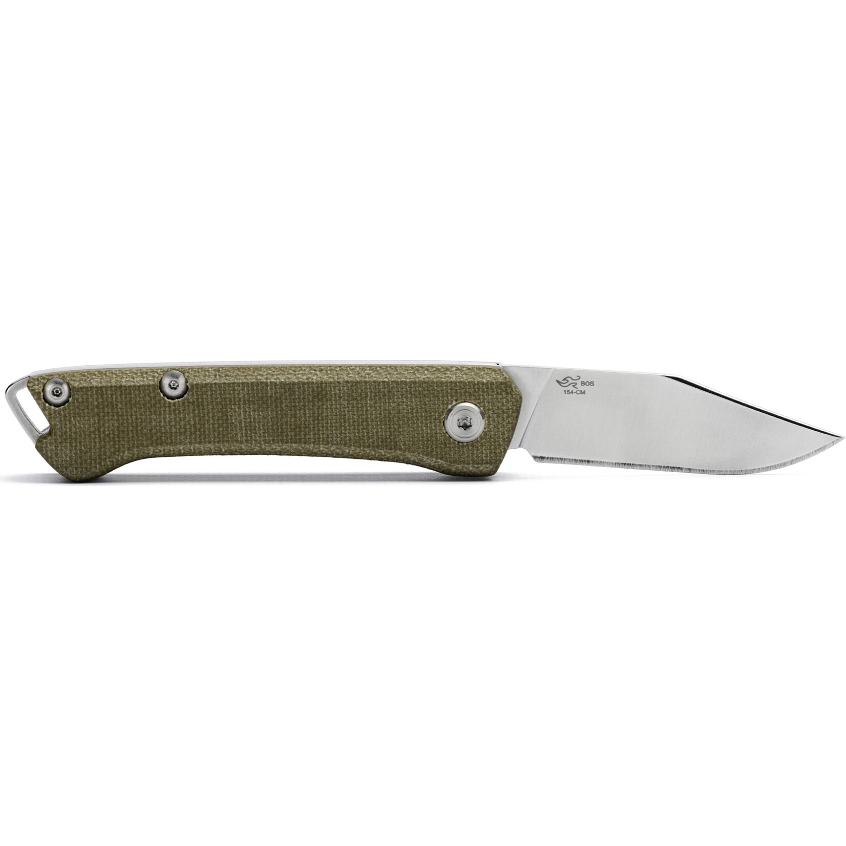 Buck Buck Saunter Green Clip Point