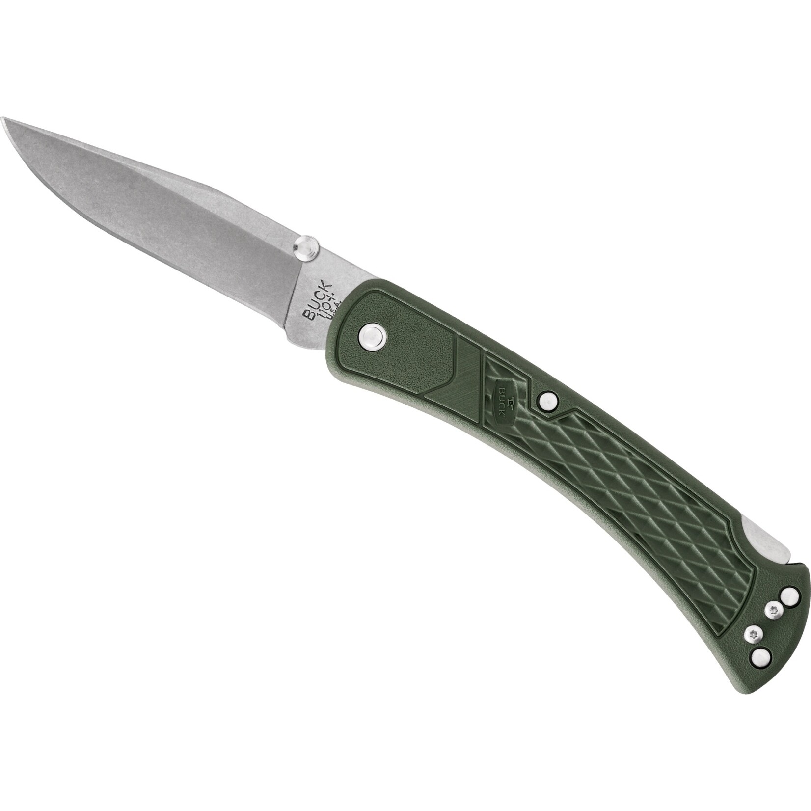 Buck Buck 110 Slim EDC Groen