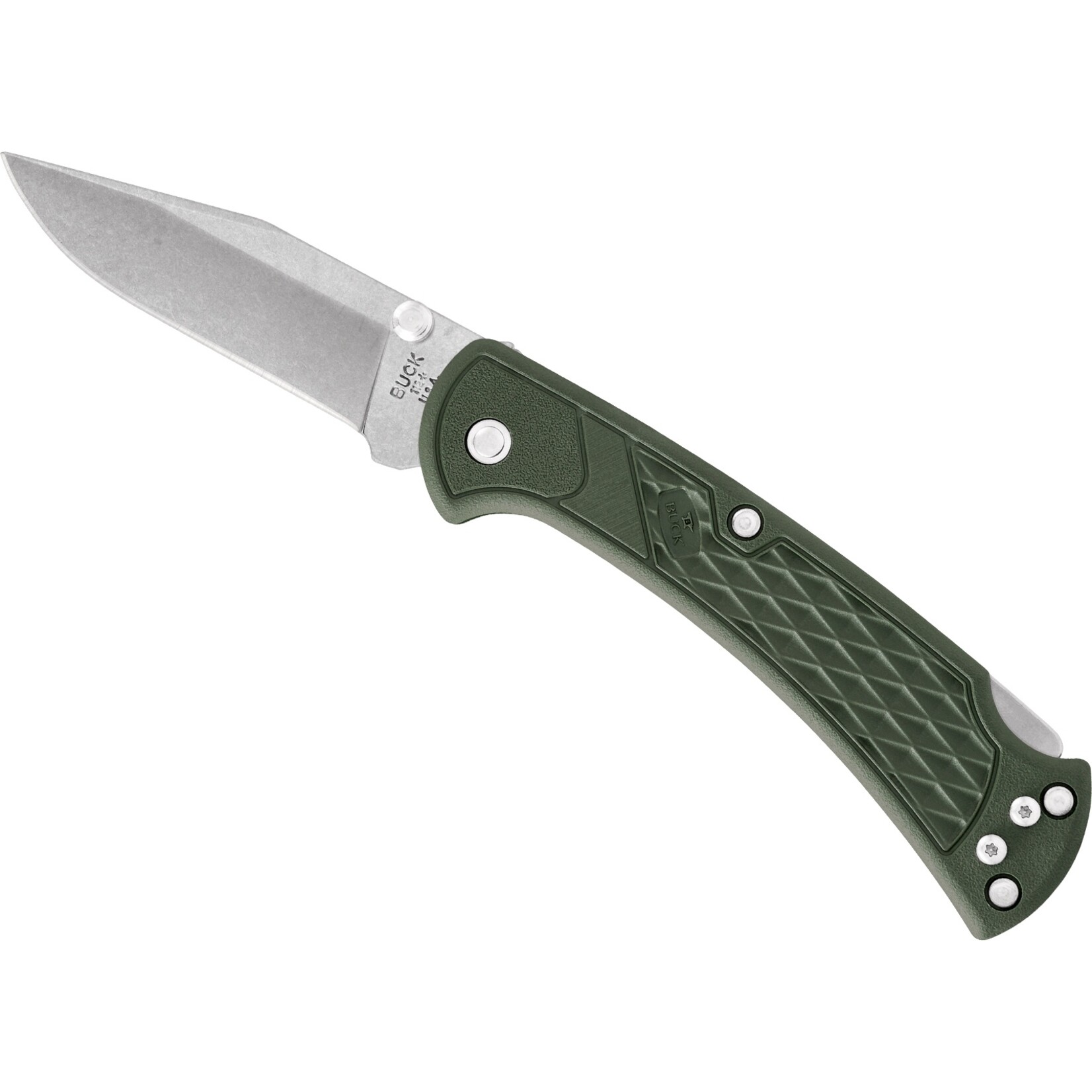 Buck Buck Ranger Slim EDC Olijfgroen