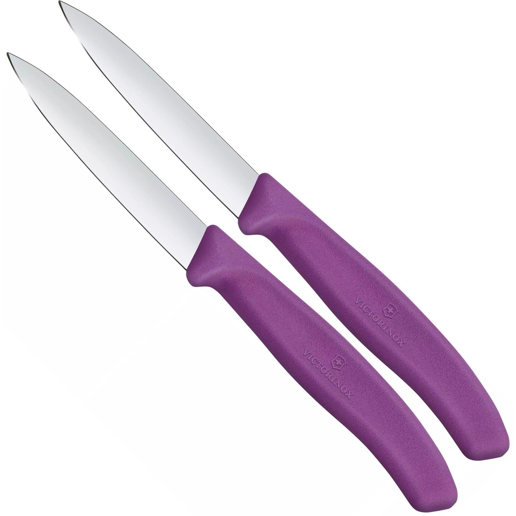 Victorinox Victorinox SwissClassic schilmesje 8cm paars  (set van 2)
