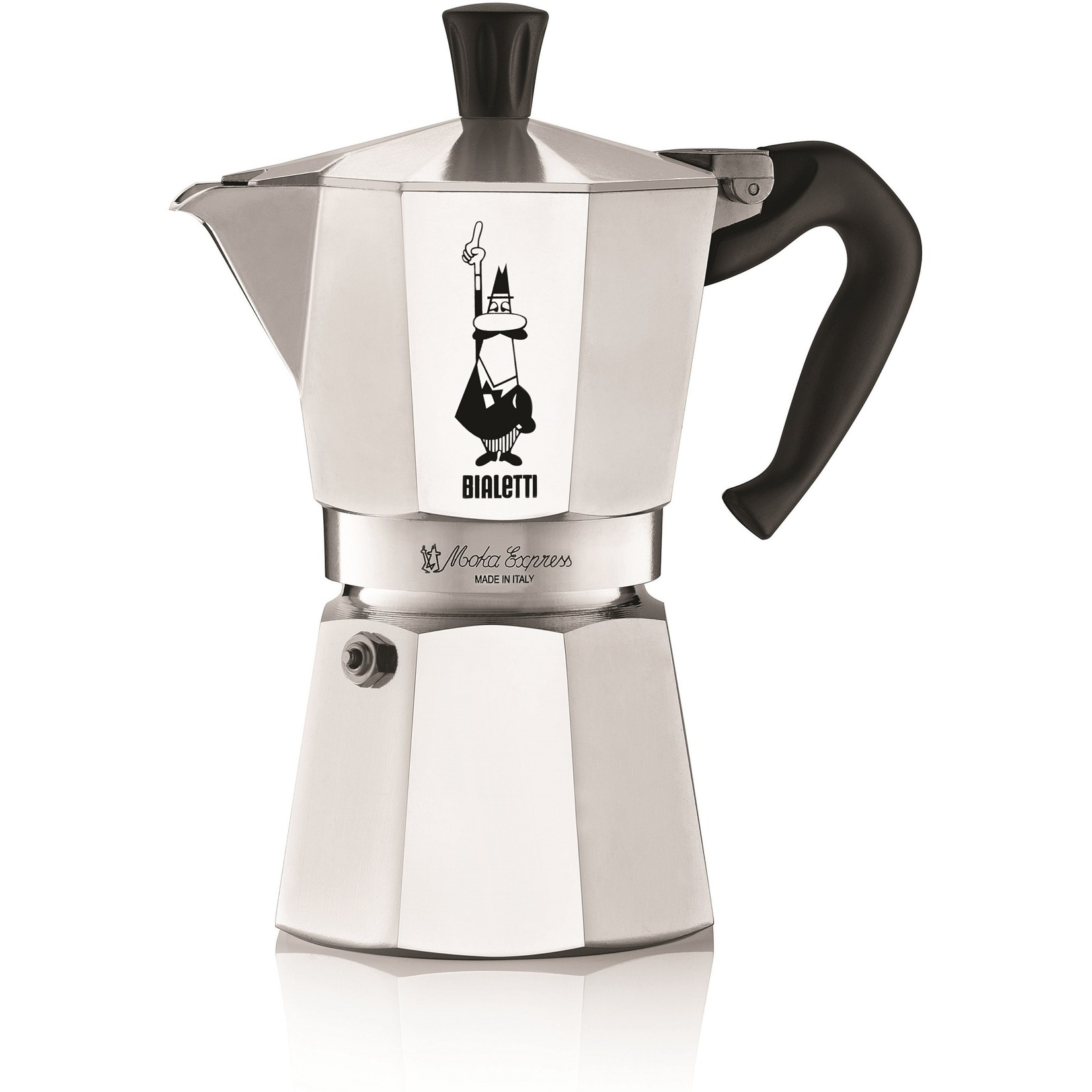 Promotie Kreunt timer Bialetti Moka Express 6 kops - Bialettistore.nl