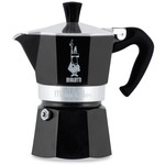 Bialetti Bialetti Moka Express Zwart 3 kops percolator 130ml