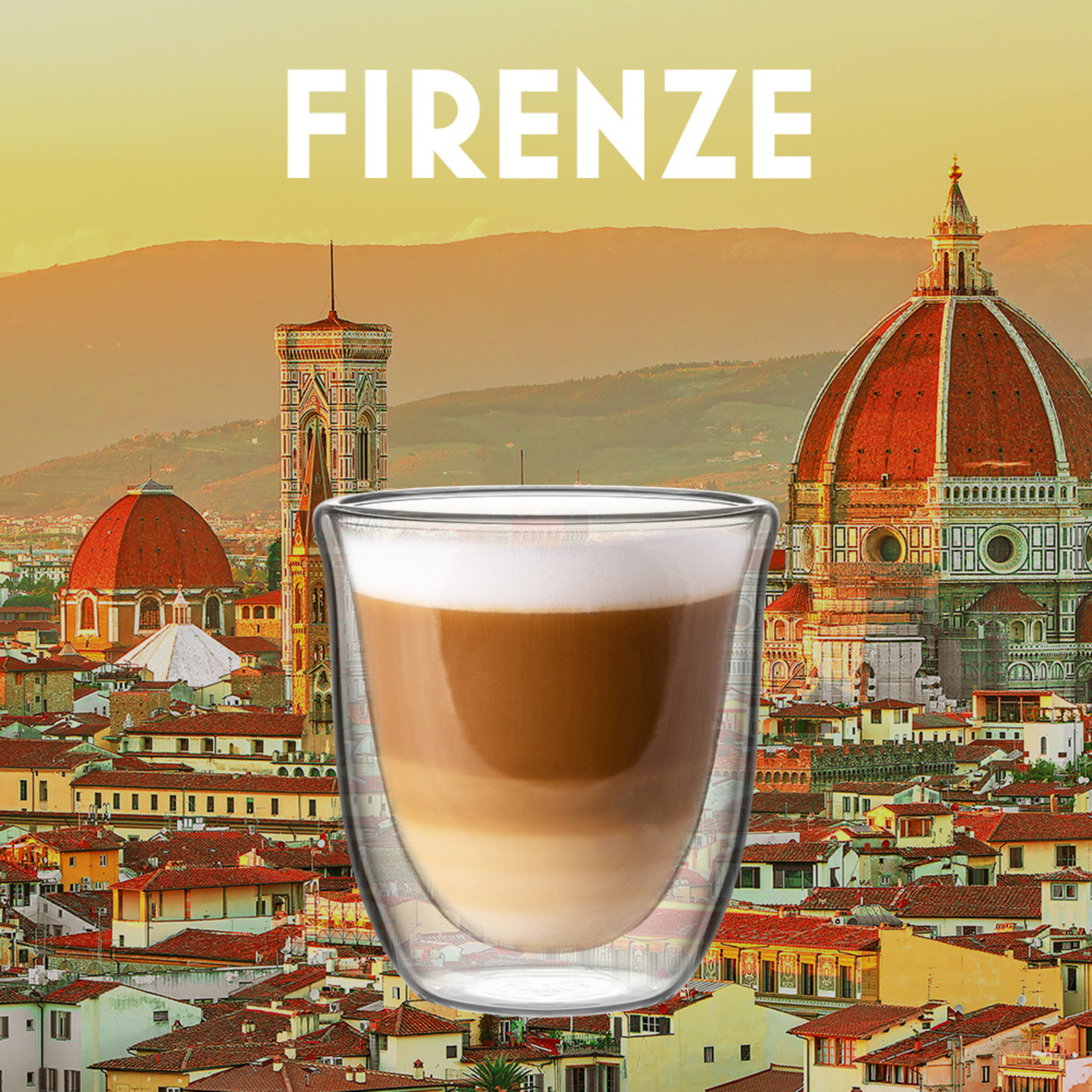 Bialetti Bialetti Firenze dubbelwandig koffie-/theeglas, 2-delig, 200 ml