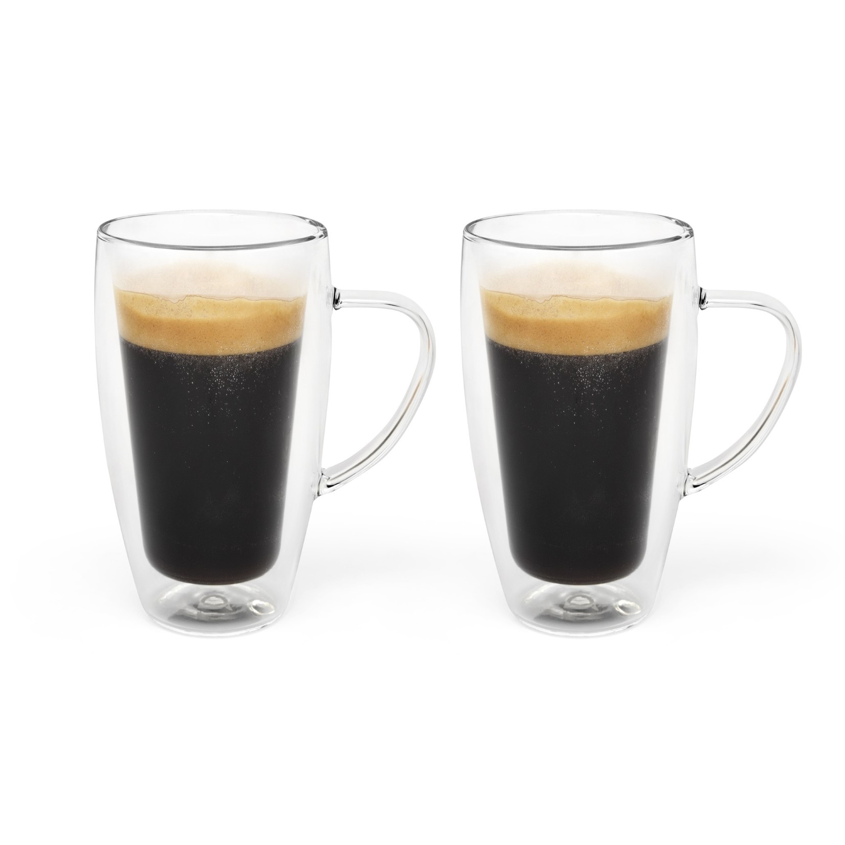 Bredemeijer Bredemeijer Dubbelwandinge koffie of theeglas DUO set van 2  320ml