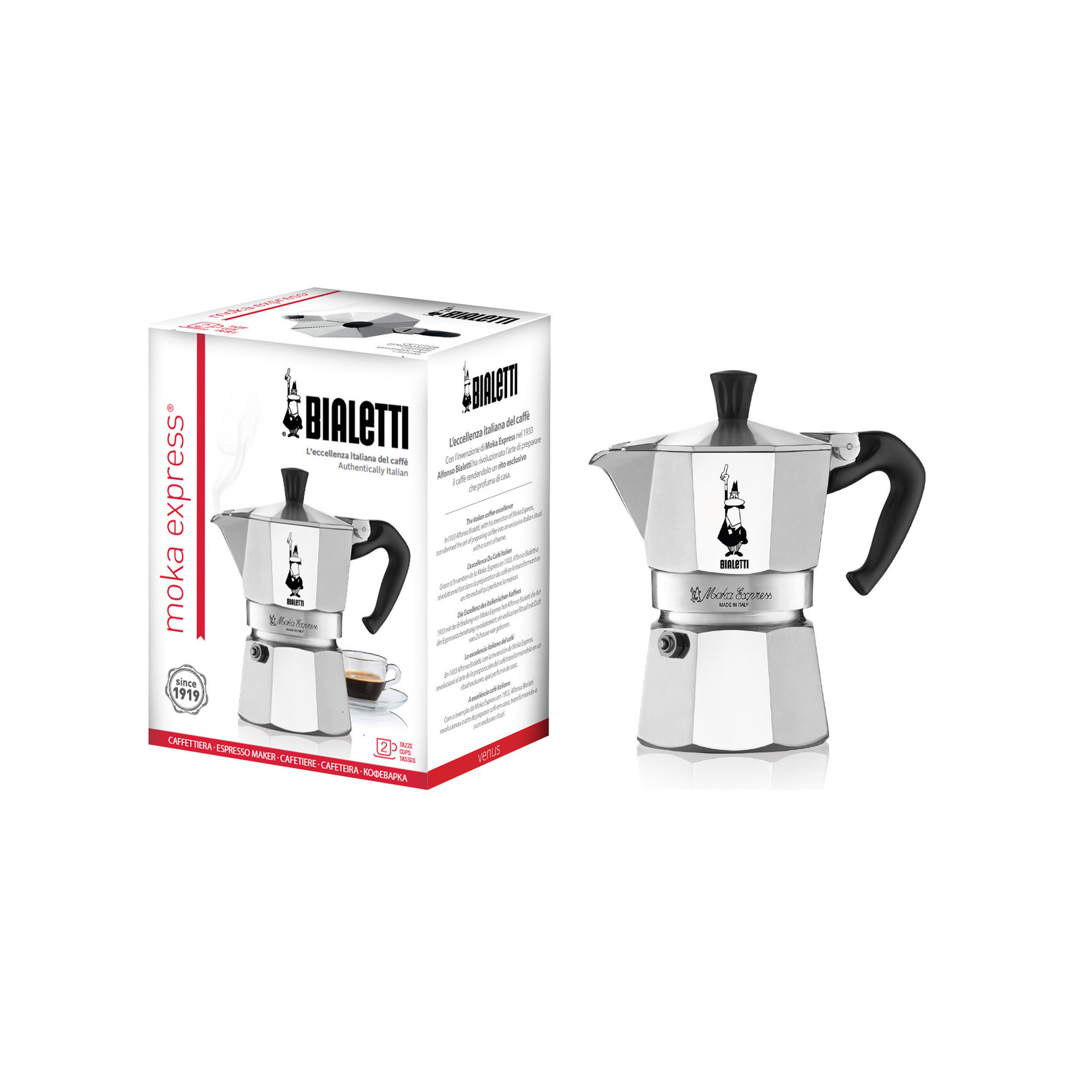 Bialetti Bialetti Moka Express 6 kops percolator