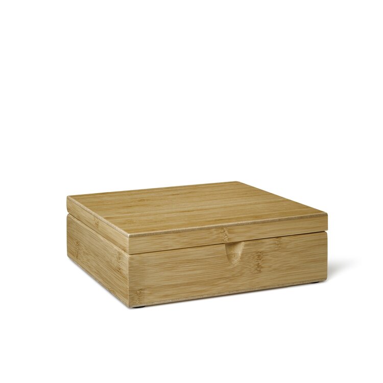 Bredemeijer Bredemeijer Universal Theedoos 6-vaks Bamboe gesloten