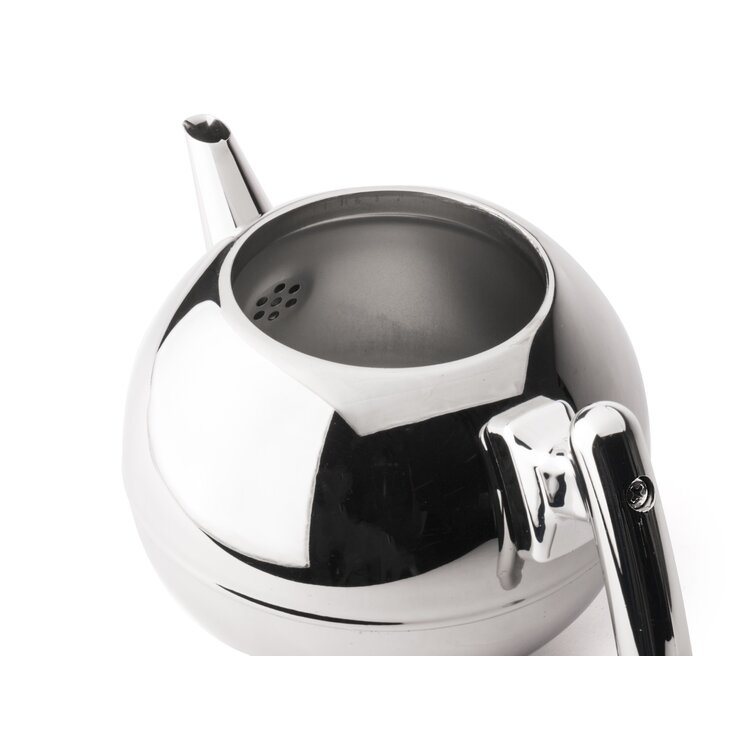 Bredemeijer Bredemeijer Duet Bella Ronde Theepot Chroom beslag 1,2 ltr