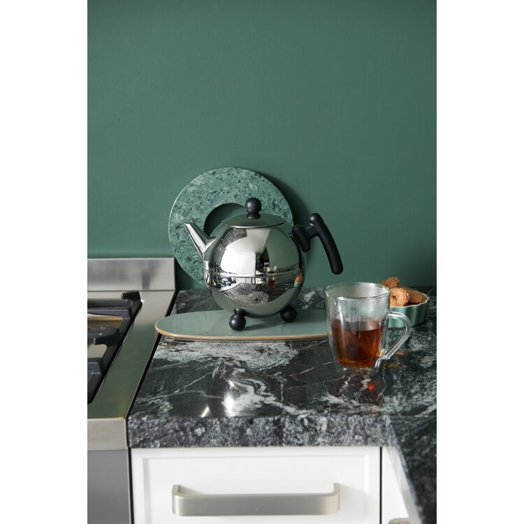 Bredemeijer Bredemeijer Duet Bella Ronde Theepot Natuurzwart beslag 1,5 ltr