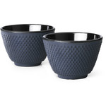 Bredemeijer Bredemeijer Asia Xilin Theekopjes, 2 stuks blauw