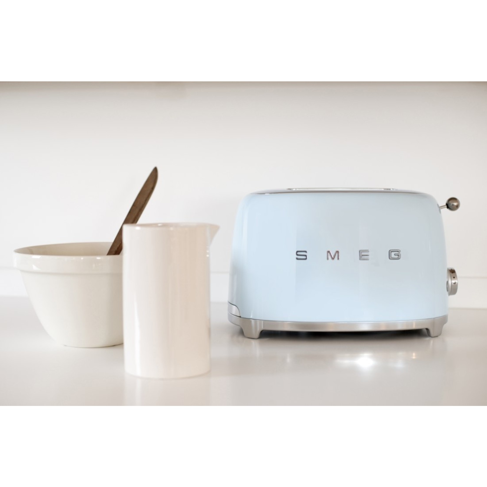 SMEG SMEG Broodrooster TSF01PBEU, 2-slots pastelblauw