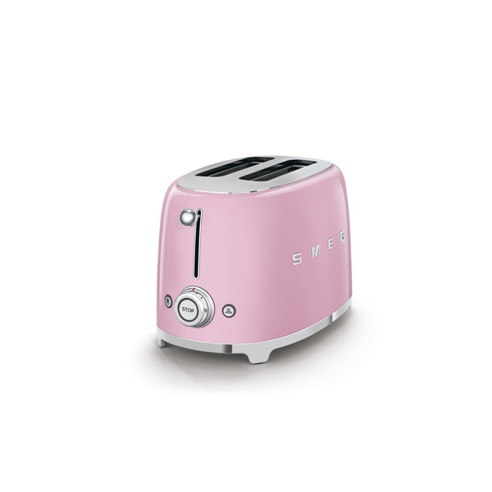 SMEG SMEG Broodrooster TSF01PKEU, 2-slots roze