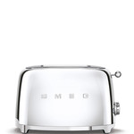 SMEG Broodrooster, 2-slots chroom, TSF01SSEU