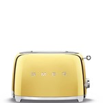 SMEG SMEG Broodrooster TSF01GOEU, 2-slots goud