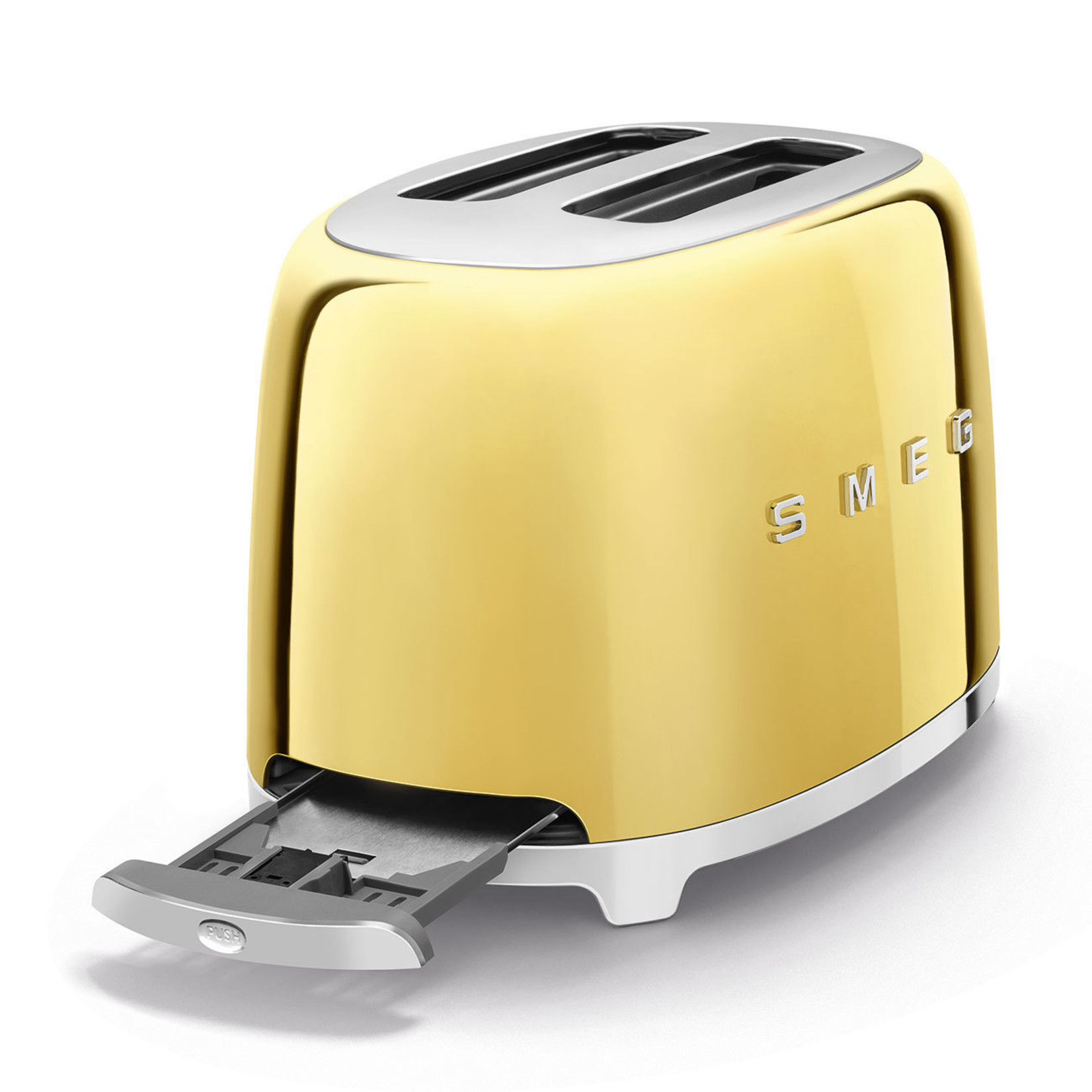 SMEG SMEG Broodrooster TSF01GOEU, 2-slots goud